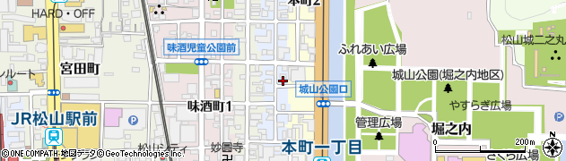 株式会社愛媛県税理士会館周辺の地図