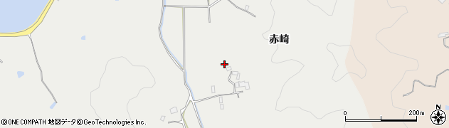 徳島県阿南市福井町（赤崎）周辺の地図