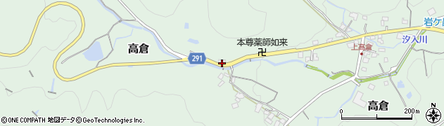 福岡県遠賀郡岡垣町高倉2037周辺の地図