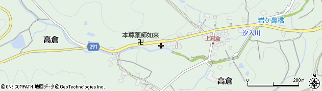 福岡県遠賀郡岡垣町高倉2058周辺の地図