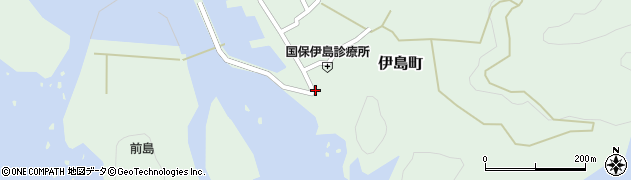 徳島県阿南市伊島町瀬戸44周辺の地図