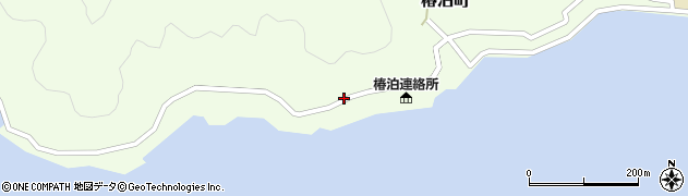 徳島県阿南市椿泊町（出島）周辺の地図