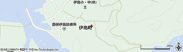 徳島県阿南市伊島町周辺の地図