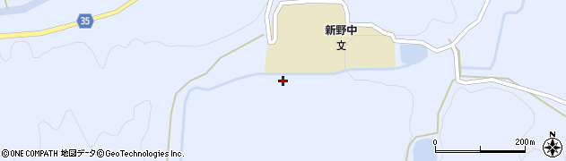 徳島県阿南市新野町（馬見）周辺の地図
