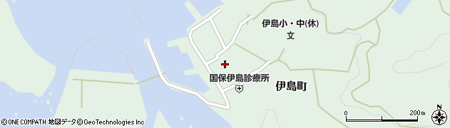 徳島県阿南市伊島町瀬戸周辺の地図