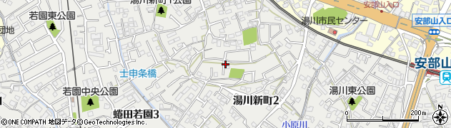 福岡県北九州市小倉南区湯川新町2丁目周辺の地図