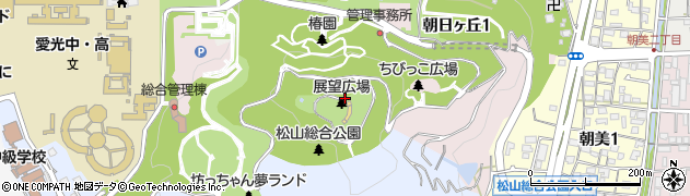 大峰ケ台周辺の地図
