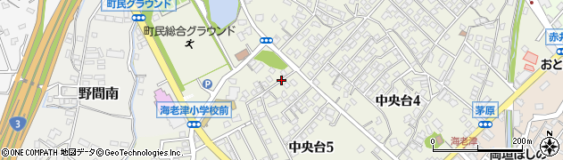 福岡県遠賀郡岡垣町中央台5丁目9周辺の地図