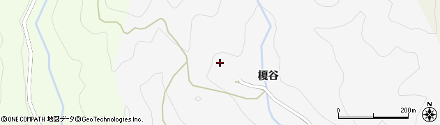 徳島県那賀町（那賀郡）榎谷（旭立野）周辺の地図