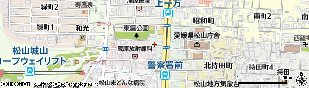 六角堂常楽寺周辺の地図