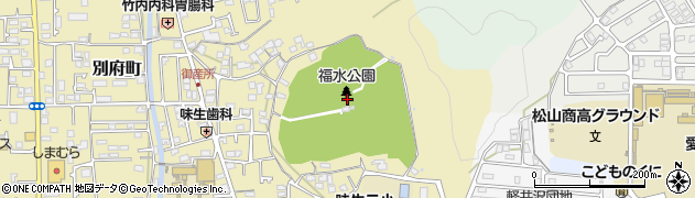 福水公園周辺の地図