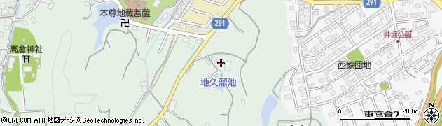 福岡県遠賀郡岡垣町高倉82周辺の地図