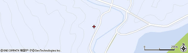 和歌山県新宮市熊野川町西敷屋207周辺の地図
