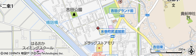 福岡県水巻町（遠賀郡）吉田西周辺の地図
