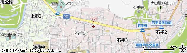 全日本年金者組合　愛媛県本部周辺の地図