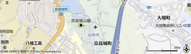 福岡県北九州市八幡西区京良城町周辺の地図