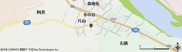 徳島県那賀町（那賀郡）阿井（李）周辺の地図