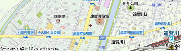 遠賀信用金庫遠賀支店周辺の地図