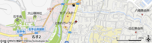 愛媛信用金庫溝辺支店周辺の地図