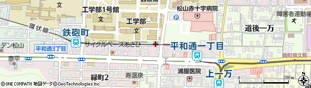 赤十字病院前駅周辺の地図
