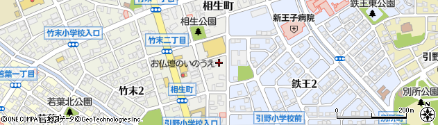 福岡県北九州市八幡西区相生町9-1周辺の地図