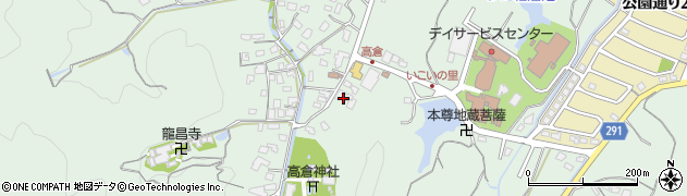 福岡県遠賀郡岡垣町高倉1096周辺の地図