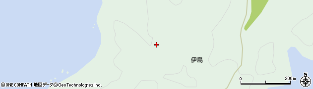 徳島県阿南市伊島町（野尾辺）周辺の地図