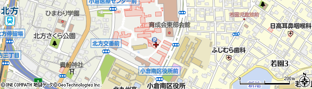 小倉医師会ホームヘルパーステーション周辺の地図