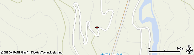 徳島県那賀町（那賀郡）掛盤（苻殿回り）周辺の地図