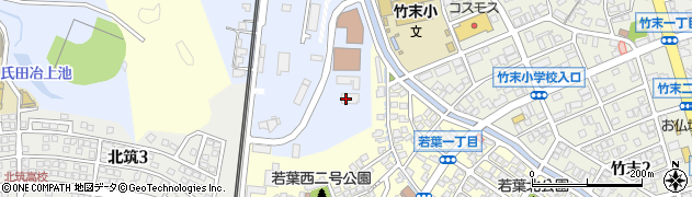 株式会社サニクリーン九州ユニフォームレンタルサービス　八幡営業所周辺の地図