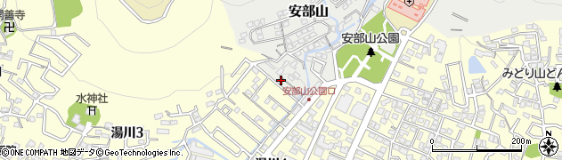 福岡県北九州市小倉南区安部山2周辺の地図