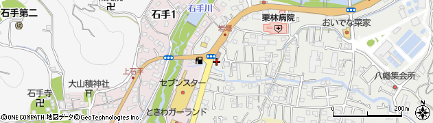 田村クリーニング　石手店周辺の地図