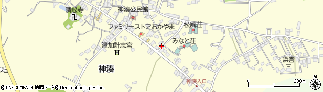 福岡県宗像市神湊929周辺の地図
