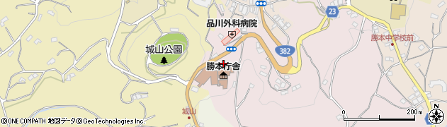 壱岐市役所勝本庁舎前周辺の地図