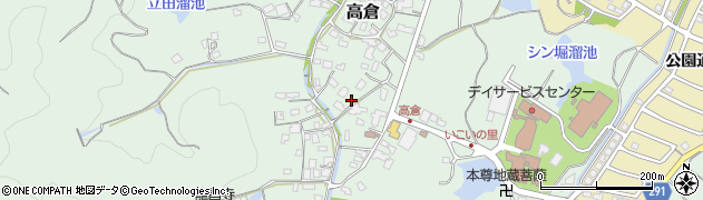 福岡県遠賀郡岡垣町高倉1069周辺の地図