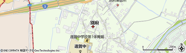 福岡県遠賀町（遠賀郡）別府周辺の地図