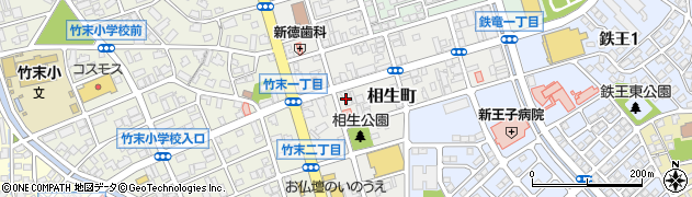 福岡県北九州市八幡西区相生町6-24周辺の地図