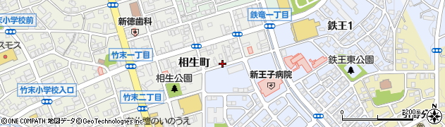福岡県北九州市八幡西区相生町3-12周辺の地図