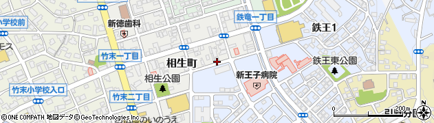 福岡県北九州市八幡西区相生町3-10周辺の地図