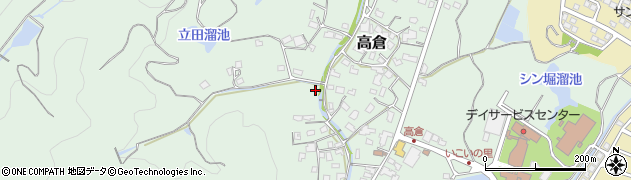 福岡県遠賀郡岡垣町高倉1009周辺の地図