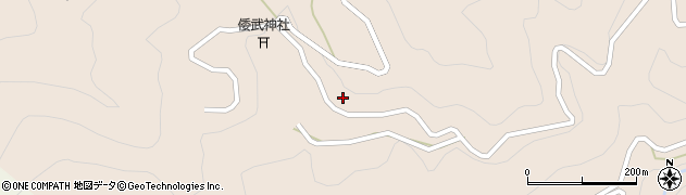 徳島県那賀郡那賀町出羽藤畑周辺の地図