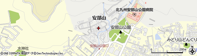 福岡県北九州市小倉南区安部山4周辺の地図