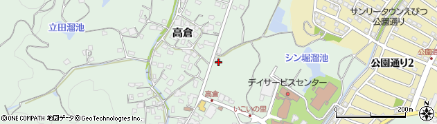 福岡県遠賀郡岡垣町高倉1054-3周辺の地図