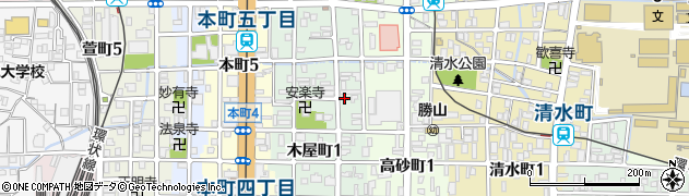 新極真カラテ三好道場周辺の地図