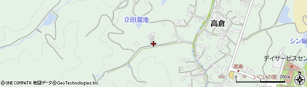 福岡県遠賀郡岡垣町高倉988-5周辺の地図