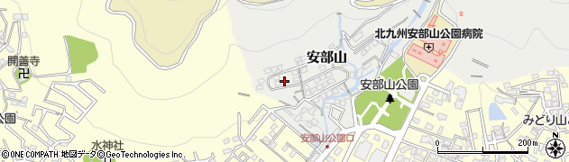 福岡県北九州市小倉南区安部山7周辺の地図