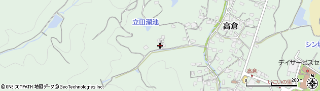 福岡県遠賀郡岡垣町高倉988周辺の地図