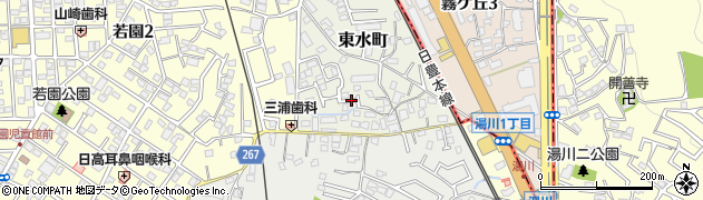 福岡県北九州市小倉南区東水町周辺の地図