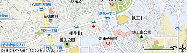 福岡県北九州市八幡西区相生町3-2周辺の地図