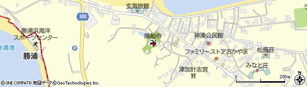 福岡県宗像市神湊1183周辺の地図
